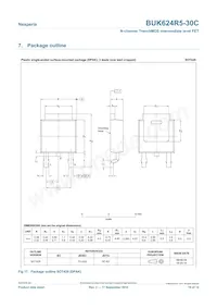 BUK624R5-30C Datasheet Page 10