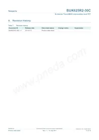 BUK625R2-30C Datasheet Pagina 11