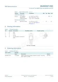 BUK6507-55C Datenblatt Seite 3