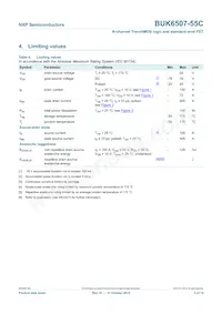 BUK6507-55C數據表 頁面 4