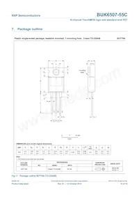 BUK6507-55C數據表 頁面 11