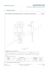 BUK653R4-40C數據表 頁面 11