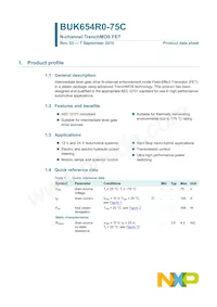 BUK654R0-75C Datenblatt Seite 2
