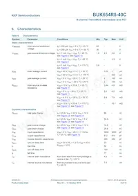 BUK654R8-40C Datasheet Pagina 7