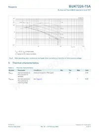 BUK7226-75A/C1 Datasheet Page 4