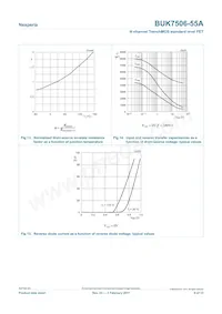 BUK7506-55A Datasheet Pagina 8