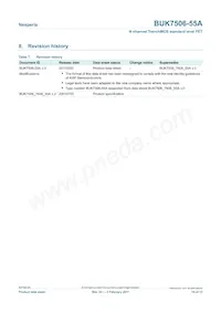 BUK7506-55A Datasheet Pagina 10