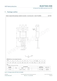 BUK7506-55B數據表 頁面 11