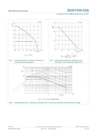 BUK7508-55A Datasheet Pagina 5