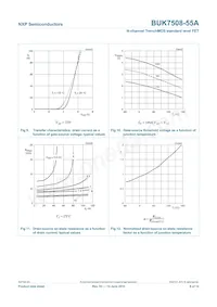 BUK7508-55A Datasheet Pagina 9