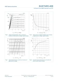 BUK754R3-40B Datasheet Pagina 8