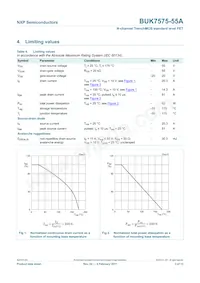 BUK7575-55A Datasheet Pagina 4