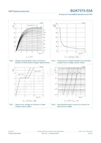 BUK7575-55A Datasheet Pagina 7