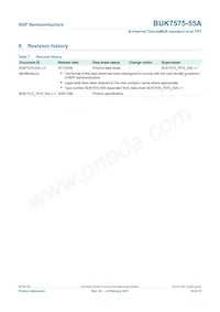 BUK7575-55A Datasheet Pagina 11