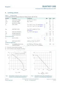 BUK7607-30B Datenblatt Seite 3