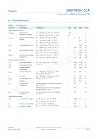 BUK7628-100A/C Datasheet Pagina 6