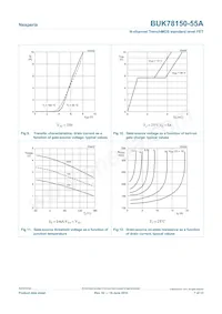 BUK78150-55A Datasheet Pagina 7