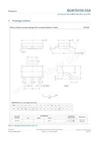 BUK78150-55A Datasheet Pagina 9