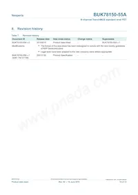 BUK78150-55A Datasheet Pagina 10