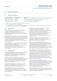 BUK78150-55A Datasheet Pagina 11