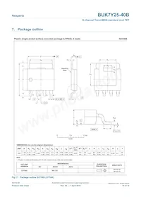 BUK7Y25-40B/C Datasheet Page 10