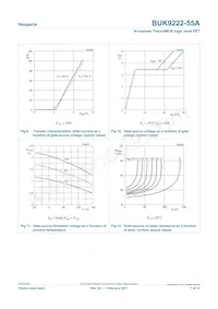 BUK9222-55A/C1 Datasheet Pagina 7