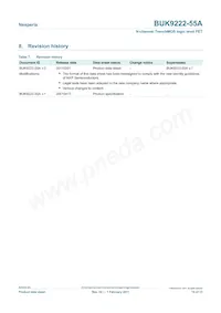 BUK9222-55A/C1 Datasheet Pagina 10