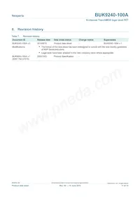 BUK9240-100A/C1 Datasheet Pagina 11