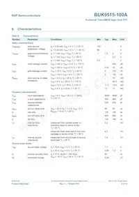 BUK9515-100A Datasheet Pagina 6