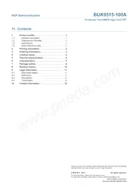 BUK9515-100A Datasheet Pagina 14