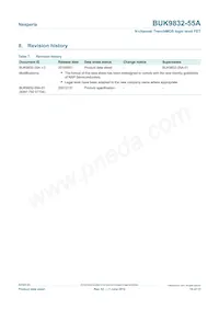 BUK9832-55A Datasheet Pagina 10