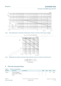 BUK9880-55A Datasheet Page 4