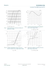 BUK9880-55A Datasheet Pagina 7