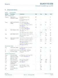 BUK9Y19-55B/C2數據表 頁面 5