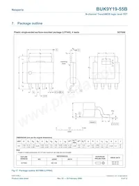 BUK9Y19-55B/C2 Datasheet Page 9