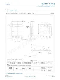 BUK9Y19-55B/C2數據表 頁面 9