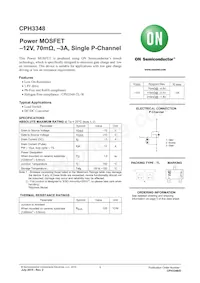 CPH3348-TL-E Datasheet Cover