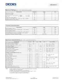 DMG4N65CT Datasheet Pagina 2