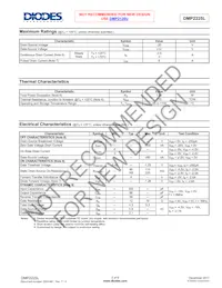 DMP2225L-7 Datasheet Pagina 2