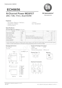 ECH8656-TL-H Datasheet Copertura