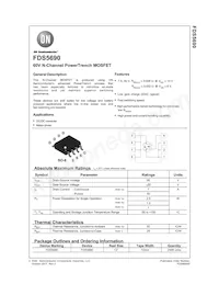 FDS5690-NBBM009A Datenblatt Cover