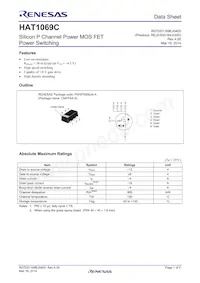 HAT1069C-EL-E Datasheet Copertura