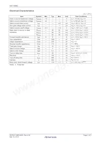 HAT1069C-EL-E Datasheet Pagina 2