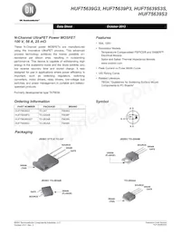 HUF75639S3S Datasheet Copertura