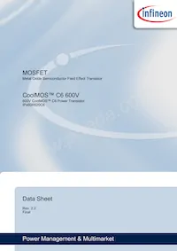 IPA60R520C6XKSA1 Datasheet Copertura