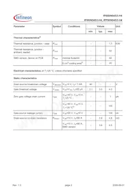 IPP80N04S3H4AKSA1 Datasheet Pagina 2