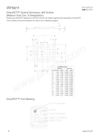 IRF6611TR1數據表 頁面 8