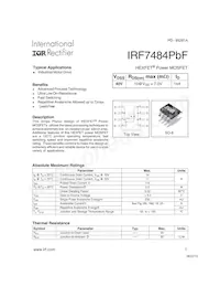 IRF7484TRPBF Datenblatt Cover