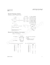 IRF7521D1TRPBF Datenblatt Seite 7