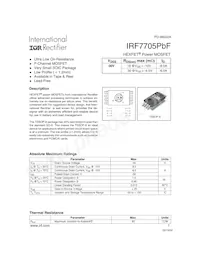 IRF7705TRPBF Datasheet Copertura